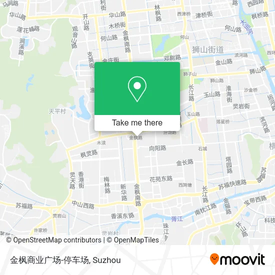金枫商业广场-停车场 map