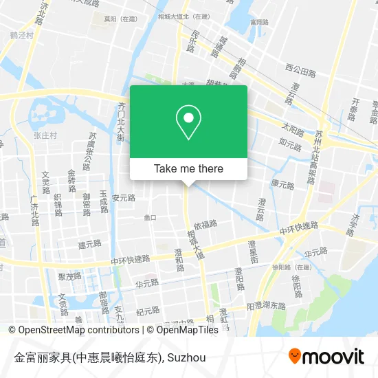 金富丽家具(中惠晨曦怡庭东) map
