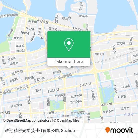 政翔精密光学(苏州)有限公司 map