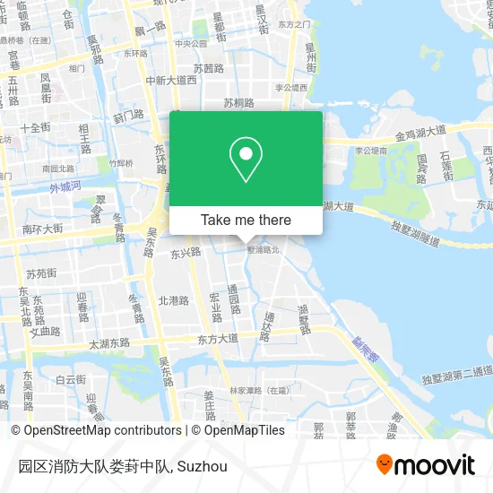 园区消防大队娄葑中队 map