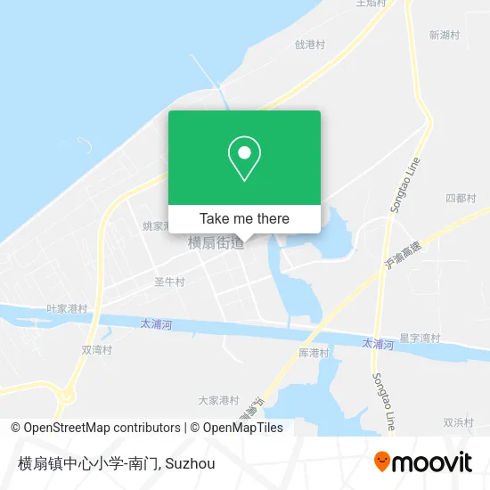 横扇镇中心小学-南门 map