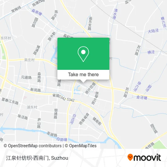 江泉针纺织-西南门 map