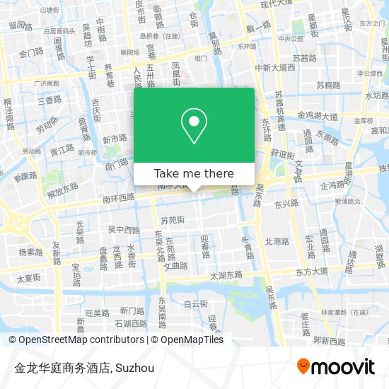 金龙华庭商务酒店 map