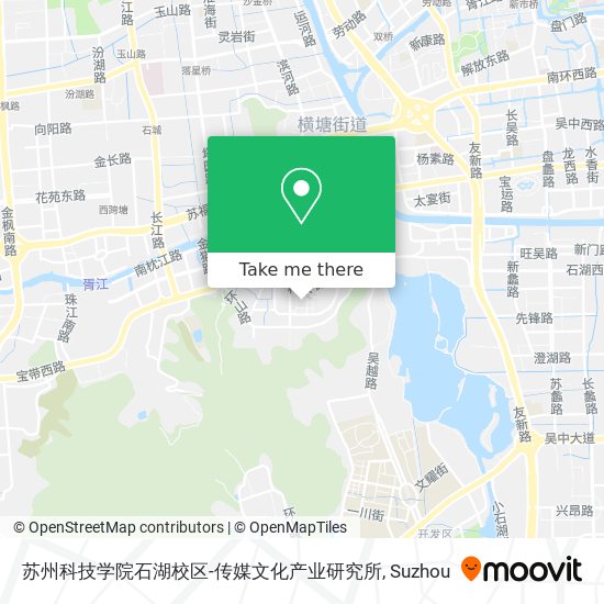 苏州科技学院石湖校区-传媒文化产业研究所 map