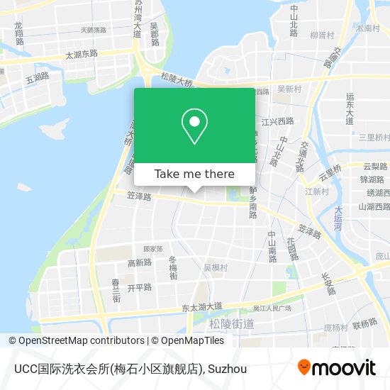 UCC国际洗衣会所(梅石小区旗舰店) map