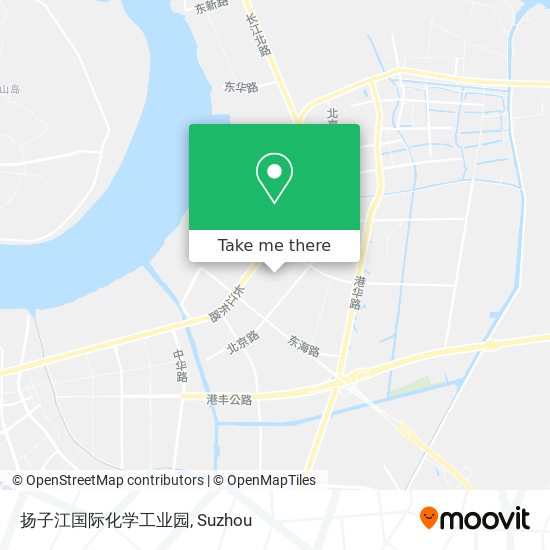 扬子江国际化学工业园 map