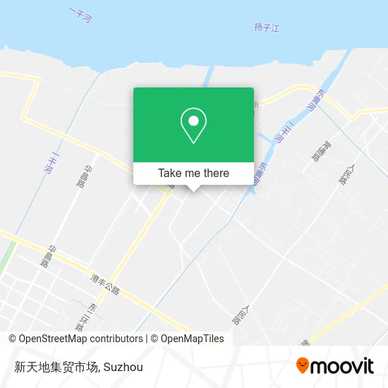 新天地集贸市场 map
