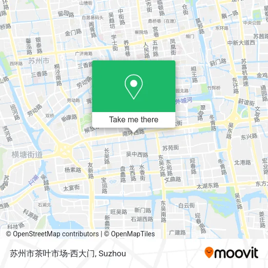 苏州市茶叶市场-西大门 map