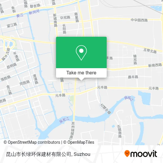 昆山市长绿环保建材有限公司 map