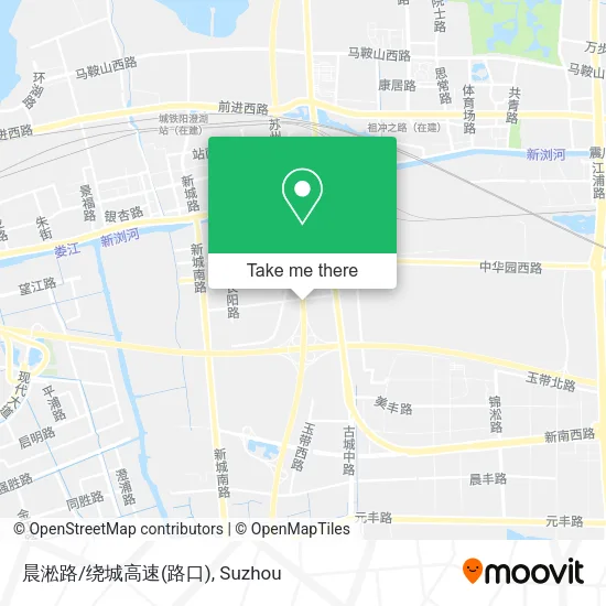 晨淞路/绕城高速(路口) map