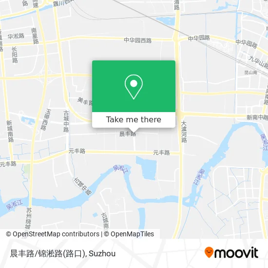 晨丰路/锦淞路(路口) map
