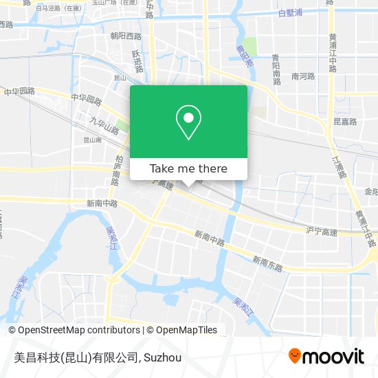 美昌科技(昆山)有限公司 map
