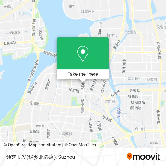 领秀美发(鲈乡北路店) map