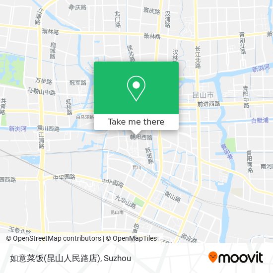 如意菜饭(昆山人民路店) map