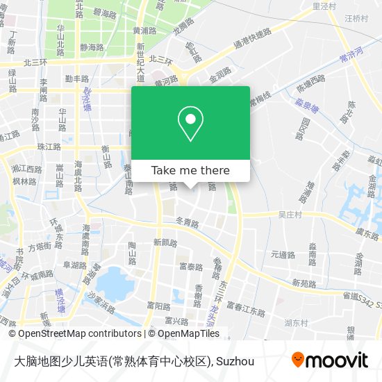 大脑地图少儿英语(常熟体育中心校区) map