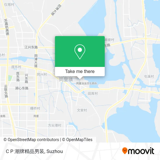 C P 潮牌精品男装 map