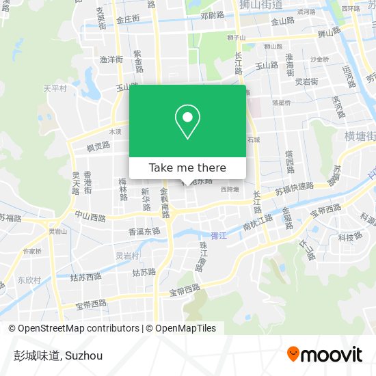 彭城味道 map