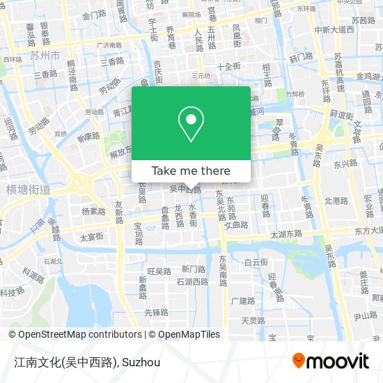 江南文化(吴中西路) map
