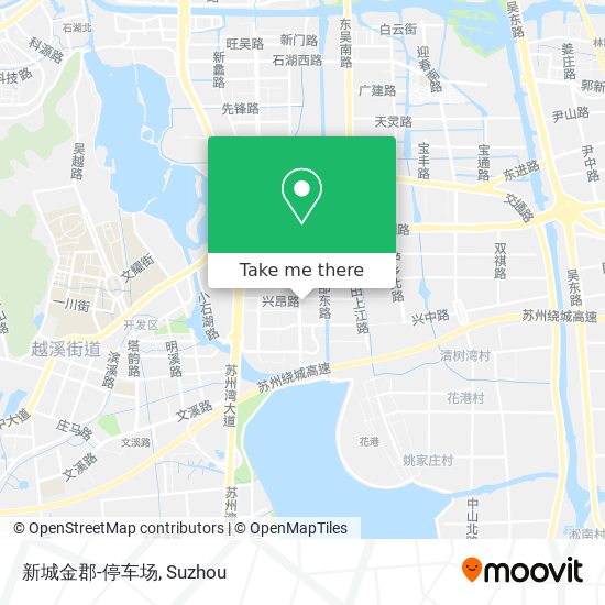新城金郡-停车场 map