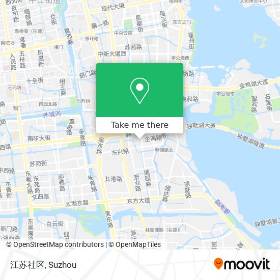 江苏社区 map