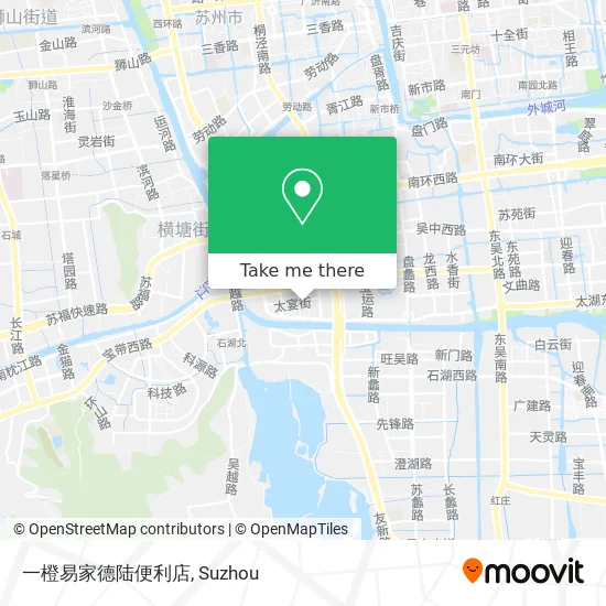 一橙易家德陆便利店 map