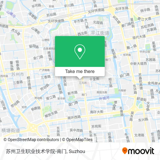 苏州卫生职业技术学院-南门 map