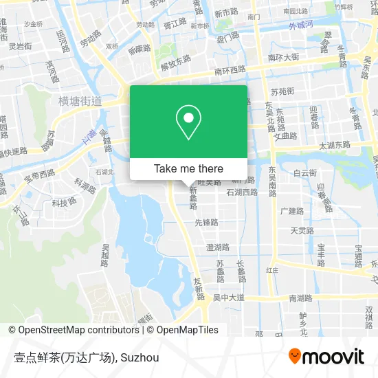 壹点鲜茶(万达广场) map