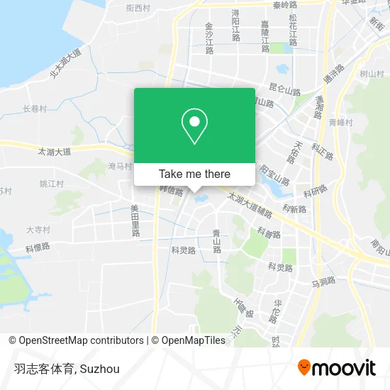 羽志客体育 map