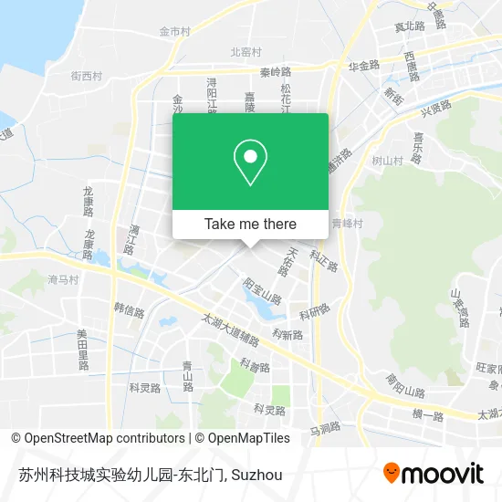 苏州科技城实验幼儿园-东北门 map