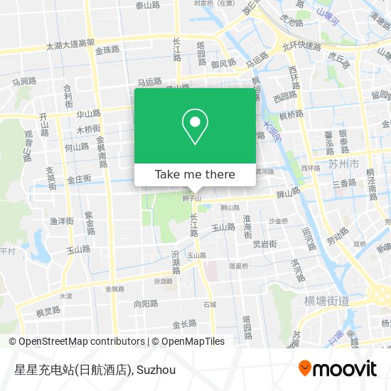 星星充电站(日航酒店) map