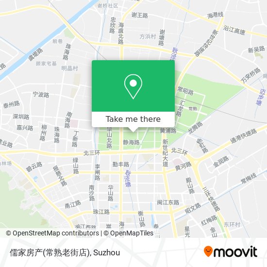 儒家房产(常熟老街店) map