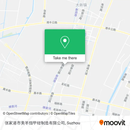 张家港市美羊指甲钳制造有限公司 map