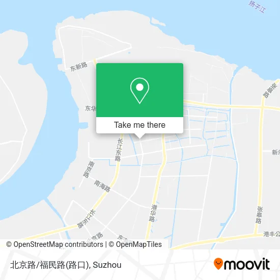 北京路/福民路(路口) map