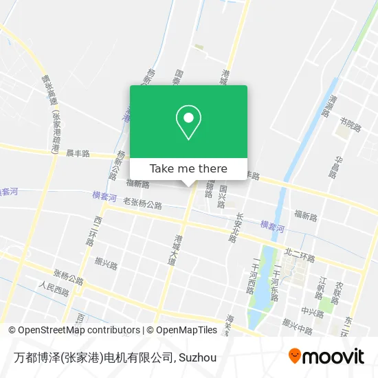 万都博泽(张家港)电机有限公司 map