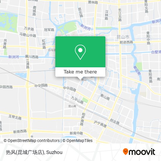 热风(昆城广场店) map