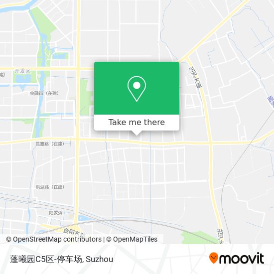 蓬曦园C5区-停车场 map