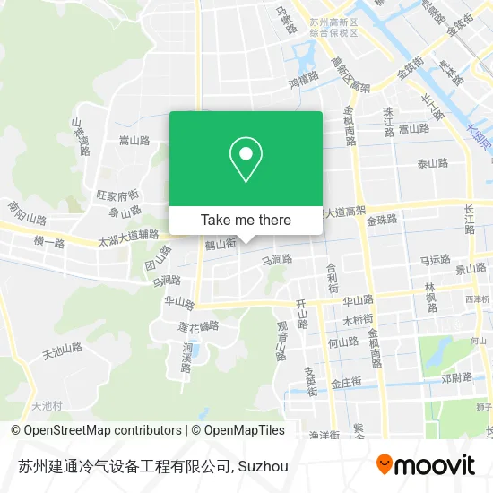 苏州建通冷气设备工程有限公司 map