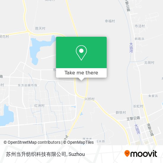 苏州当升纺织科技有限公司 map