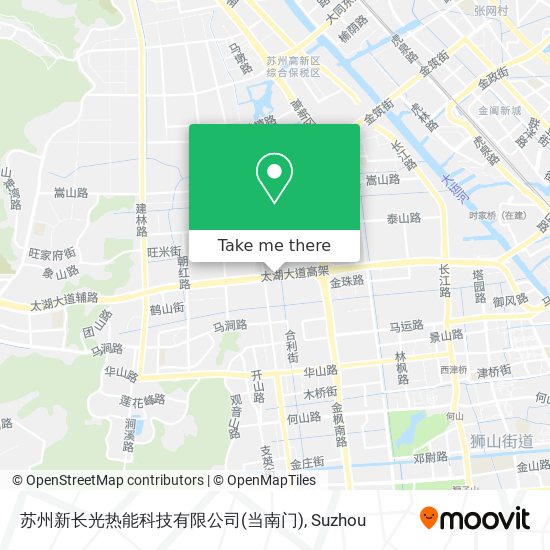 苏州新长光热能科技有限公司(当南门) map