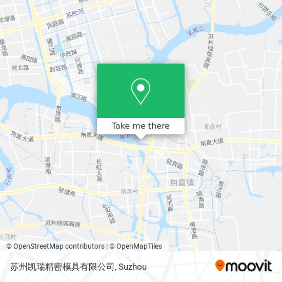 苏州凯瑞精密模具有限公司 map