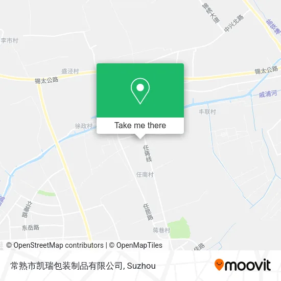 常熟市凯瑞包装制品有限公司 map