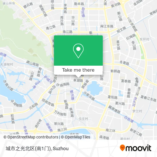 城市之光北区(南1门) map