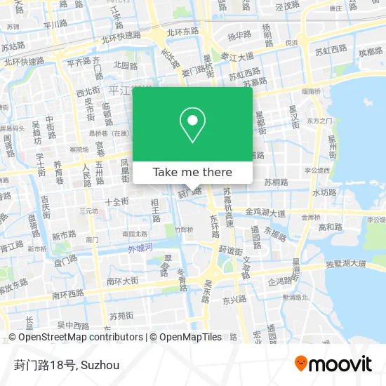 葑门路18号 map