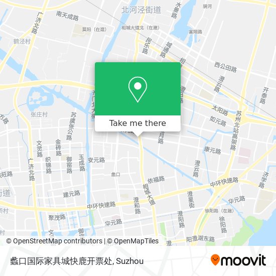 蠡口国际家具城快鹿开票处 map
