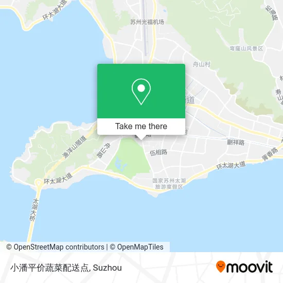 小潘平价蔬菜配送点 map
