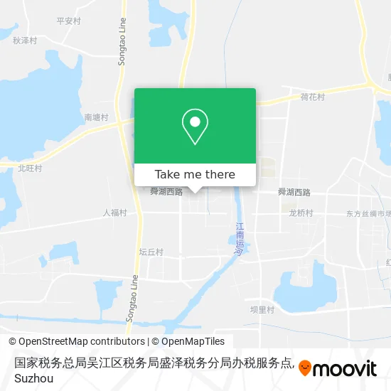 国家税务总局吴江区税务局盛泽税务分局办税服务点 map
