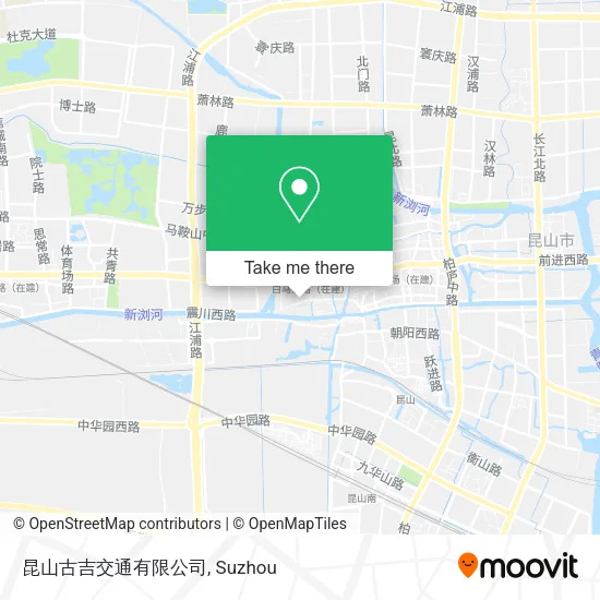 昆山古吉交通有限公司 map
