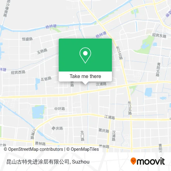 昆山古特先进涂层有限公司 map