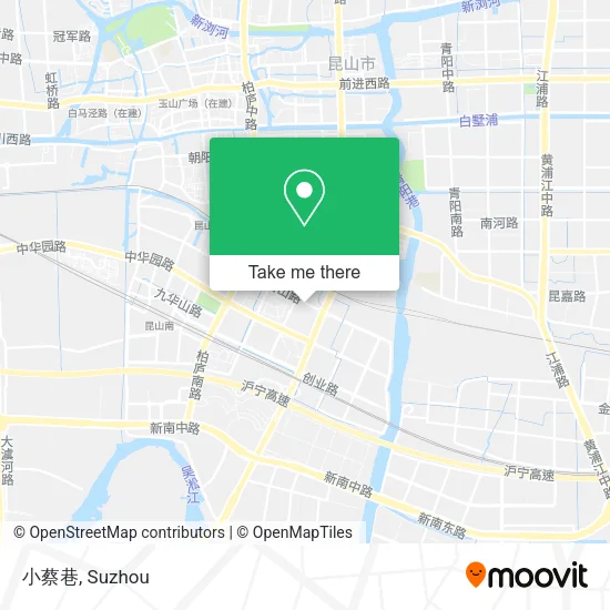 小蔡巷 map