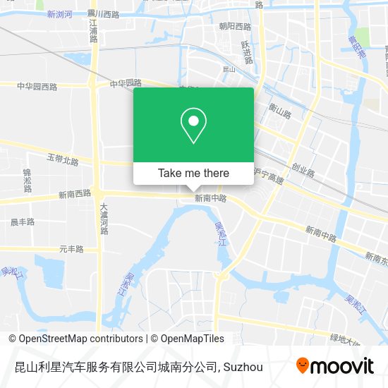 昆山利星汽车服务有限公司城南分公司 map